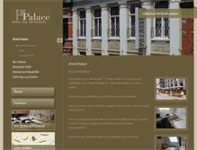 Tablet Screenshot of hotelpalace.be