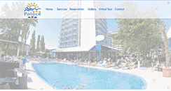 Desktop Screenshot of hotelpalace.bg